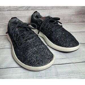 Allbirds Wool Runners Womens Size 8 Grey Cream Casual Walking Shoes Sneakers